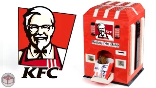 KFC Fried Chicken Custom LEGO Vending Machine