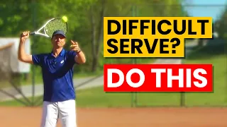 Why Is The Serve In Tennis So Difficult? One Main Reason...