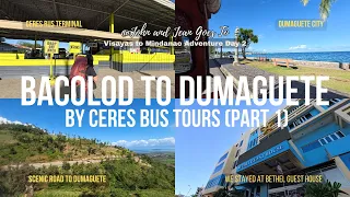 Bacolod to Dumaguete 🇵🇭 by Ceres Tours Bus | Visayas to Mindanao Adventure (Day 2)