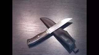 изготовление ножа от начала до конца
