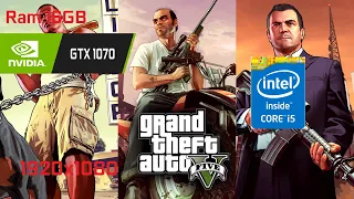 GTX 1070 | I5 10400F | Grand Theft Auto V - 1080p - High Settings!