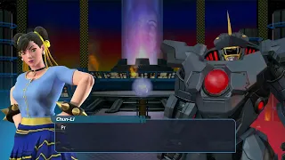 Chun Li's Arcade Story Cutscenes Power Rangers Battle for the Grid: Super Edition