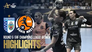 CSM Bucuresti vs DHK Banik Most | Round 5 | EHF Champions League Women 2022/23