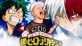 DEKU vs TODOROKI ❄️🔥 | My Hero Academia S2 E10 Reaction (Shoto Todoroki: Origin)