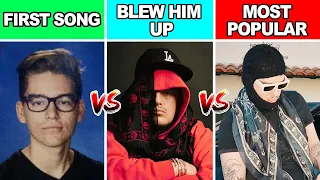 Rappers FIRST SONG vs THE SONG THAT BLEW THEM UP vs MOST POPULAR SONG! (2023 EDITION)