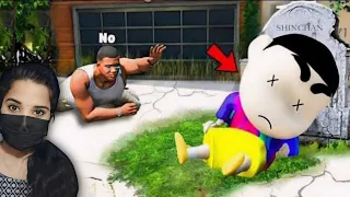 Who killed Shinchan in GTA 5? | Franklin saved Shinchan - GTA 5 #93