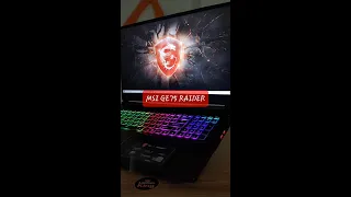 MSI GE75 RAIDER 10SE STEELSERIES i7-10750H RTX 2060 144HZ GAMING LAPTOP PREVIEW