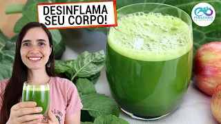 OS SEGREDOS DO SUCO MAIS SAUDÁVEL DO MUNDO! SUPER ANTI INFLAMATÓRIO, DESINFLAMA SEU CORPO