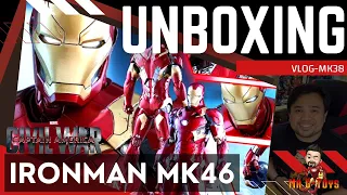 UNBOXING - Hot Toys | IRON MAN MK46 - Captain America Civil War [1/6 Scale] - Mr. G-Toys #katoTOYs