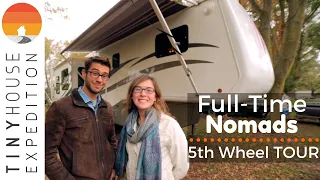 Full-Time RV Living with 2 Humans and 2 Dogs / 5th Wheel Tour