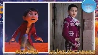 COCO Personajes y Actores de Voz Español