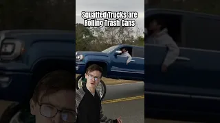 Squatted Trucks are Trash #truck #funny #meme #carmemes #squatted #squattedtrucks #squat #jokes #car