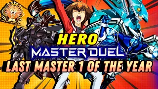 Yu-Gi-Oh! Master Duel - HERO LAST MASTER 1 OF THE 2023 (SEASON 24) 🔥