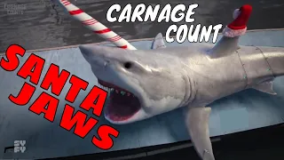 Santa Jaws (2018) Carnage Count