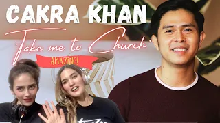Our reaction to Cakra Khan || ‘Take me to Church’ || We love him!!! ♥️