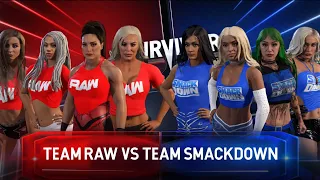 WWE 2K22 SURVIVOR SERIES TEAM RAW VS TEAM SMACKDOWN PART 3