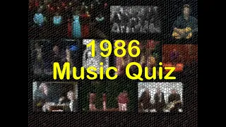 1986 Music Quiz