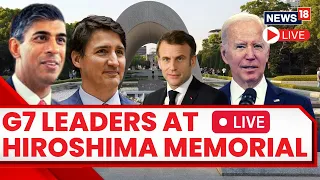 Joe Biden & Leaders Of Other G7 Nation Visits Hiroshima Memorial | G7 Summit 2023 Japan LIVE