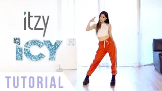 ITZY - “ICY” Dance Tutorial (Mirrored & Explanation) | Ellen and Brian