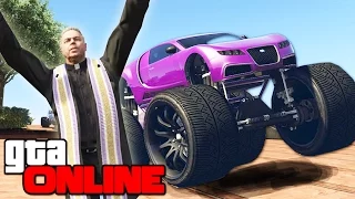 GTA 5 ONLINE - ЧИТЕРСКОЕ ДЕРБИ НА БИГФУТАХ! (ГТА 5 ПРИКОЛЫ) #151