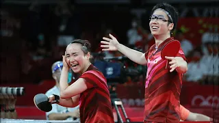 Final Tokyo 2021 Olympic Games Mixed Doubles - Xu Xin & Liu Shiwen 🇨🇳 VS Jun Mizutani & Mima Ito 🇯🇵