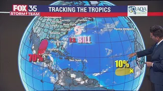 Tropical Storm Bill strengthens, but expected to fizzle out