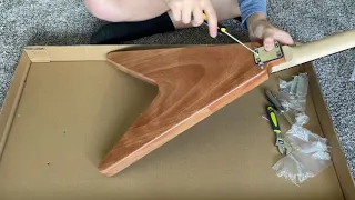 Assembling a Flying V Guitar