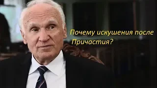 Почему искушения после Причастия?