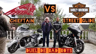 Harley Street Glide VS Indian Chieftain, enfin la vérité!