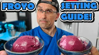 Tips for Making Frozen Yogurt in Ninja Creami (The Original) | Settings for Best Results!