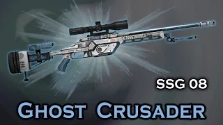 Ghost Crusader SSG 08 StatTrak stickers skin preview FN/MW/FT/WW/BS — CS:GO