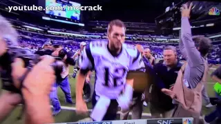 Camera Man Falls Trying to Capture Tom Brady after win vs Colts