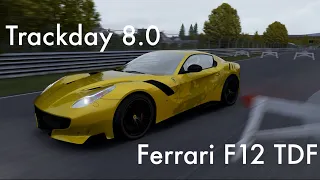 Ferrari F12 TDF on the Nordschleife - Trackday 8 - Assetto Corsa