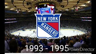 New York Rangers goal horn history (92-20)