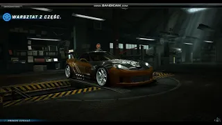 NFS World Naklejki do Chevrolet Corvette C6 Webster NFS MW