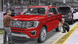 Tour of Ford Billions $ Factory Producing the Massive Expedition - Production Line
