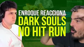 ENROQUE REACCIONA al NO HIT RUN de CHUSO en DARK SOULS