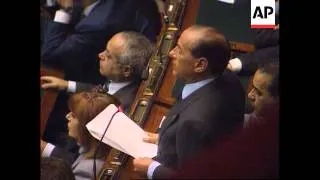 Italy - Parliament's No Confidence In Dini Debate