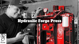 24 Ton Hydraulic Forging Press walkthrough