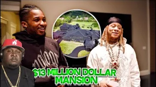 DDG Takes A Tour Of Trippie Redd's $13 Million BLACKED OUT Mansion || REACTION