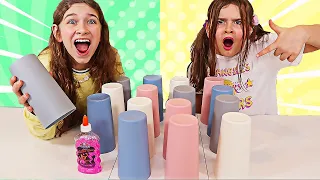 Don't Choose The WRONG Mystery Cup SLIME Challenge!! | JKrew