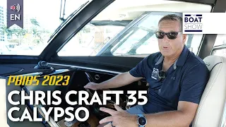 See the Brand-New Chris Craft 35 Calypso at the Palm Beach Boat Show 2023 - The Boat Show