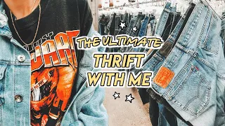 a BEGINNERS GUIDE to THRIFTING in 2020 ☆ mom jeans, vintage tee’s + more!