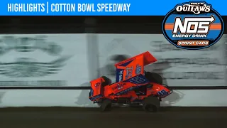 World of Outlaws NOS Energy Drink Sprint Cars | Cotton Bowl Speedway | March 15, 2024 | HIGHLIGHTS