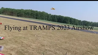 Flying at the TRAMPS 2023 airshow