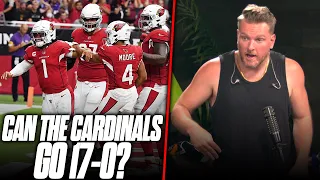 Are The Cardinals Shaping Up To Be The Best Team Of All Time? | Pat McAfee Reacts