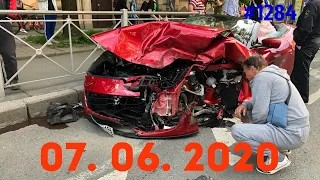 ☭★Подборка Аварий и ДТП от 07.06.2020/#1284/June 2020/#авария