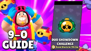 9-0 GUIDE DUO SHOWDOWN CHALLENGE | BEST TIPS, BRAWLERS - Brawl Stars!