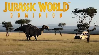 Iguanodon Safari | Jurassic World Dominion The Prologue Behind The Scenes | Tyrannosaurus Rex & Giga