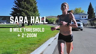 Sara Hall - 8 Mile Threshold at 7700ft